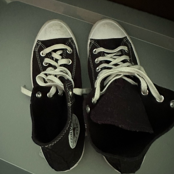 Converse Platform Original Black and White Sneakers - Picture 5 of 6